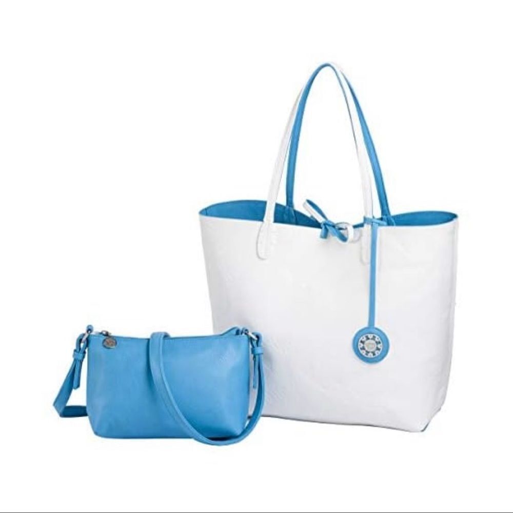 Sydney Love (Vegan Leather) Reversible Tote & Crossbody Set. - Picture 3 of 3